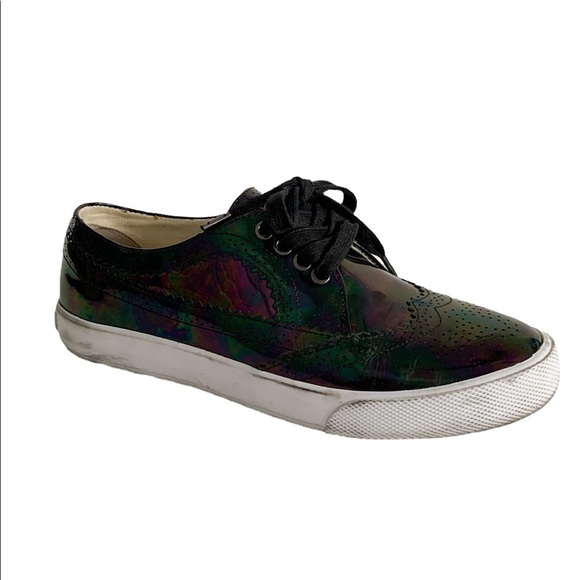 Banana Republic Goth Oil Slick Oxford Sneaker - Picture 1 of 15
